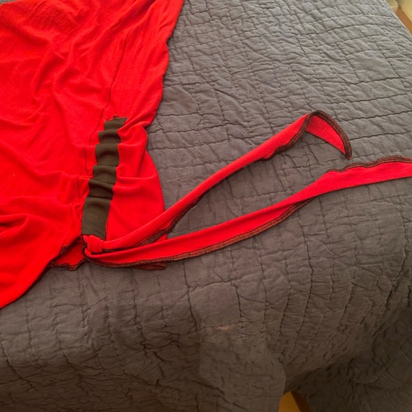 Persephone Red Tunic Dress - Picture 7 of 10